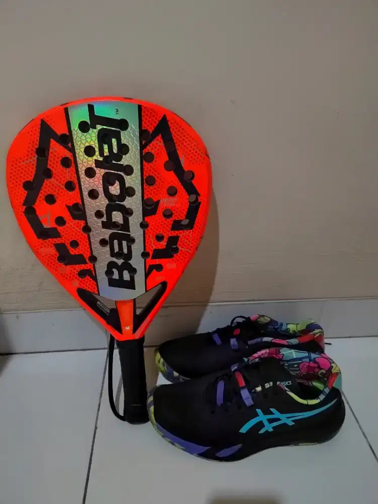 Babolat Viper Soft Juan Lebron 3.0 & Asic Gel Resoluton X Padel LE