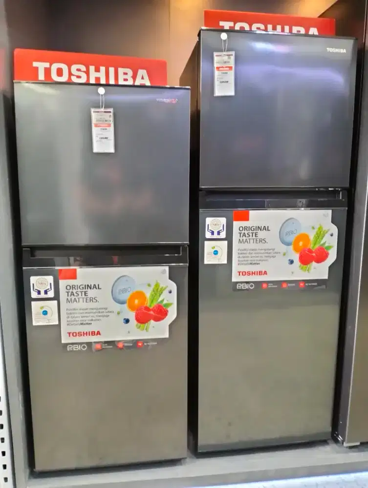 CICILAN KULKAS TOSHIBA GR B2512SIP 2 PINTU BY HOME CREDIT INDONESIA