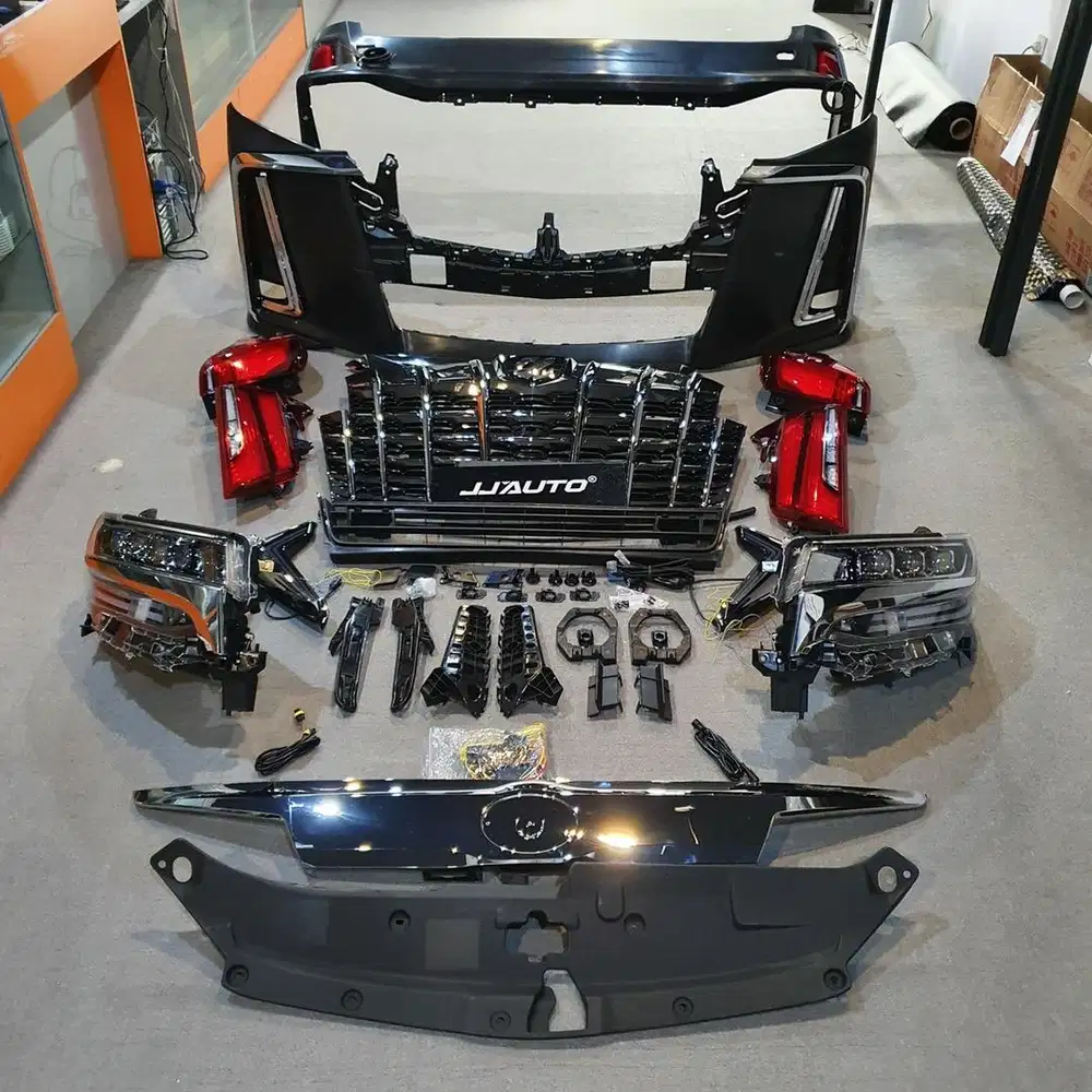 Bodykit alphard upgrade kit 2015 ke 2019 facelift