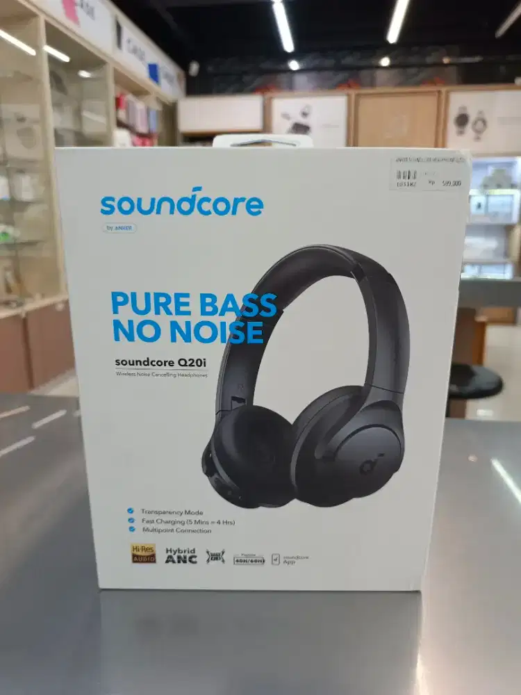 Headphone Anker Soundcore Q20i Baru Segel Garansi 12 Bulan