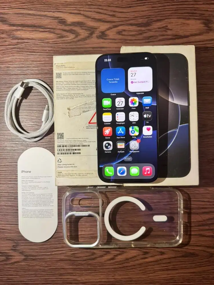 iPhone 16 Pro 256 resmi iBox (like new)