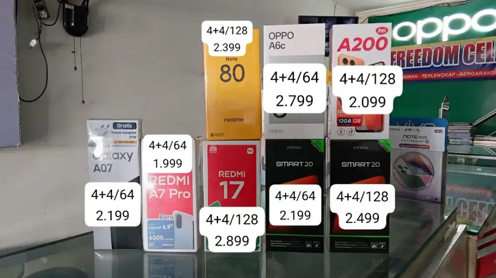 HP BARU GARANSI UNDER 2JUTANN