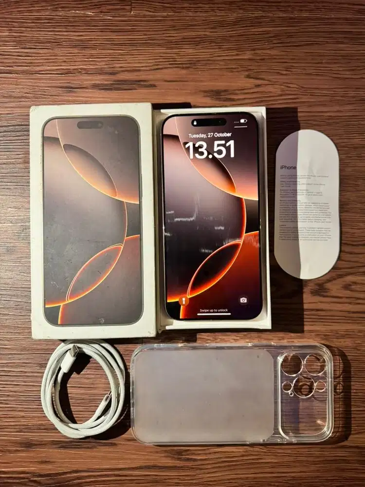 iPhone 16 Promax 256GB resmi Beacukai (setara ibox)