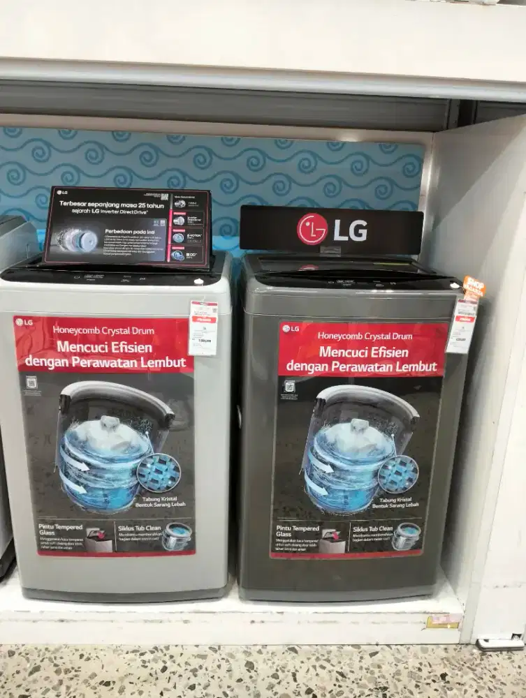 KREDIT RINGAN MESIN CUCI LG 9 KG BY HOME CREDIT INDONESIA