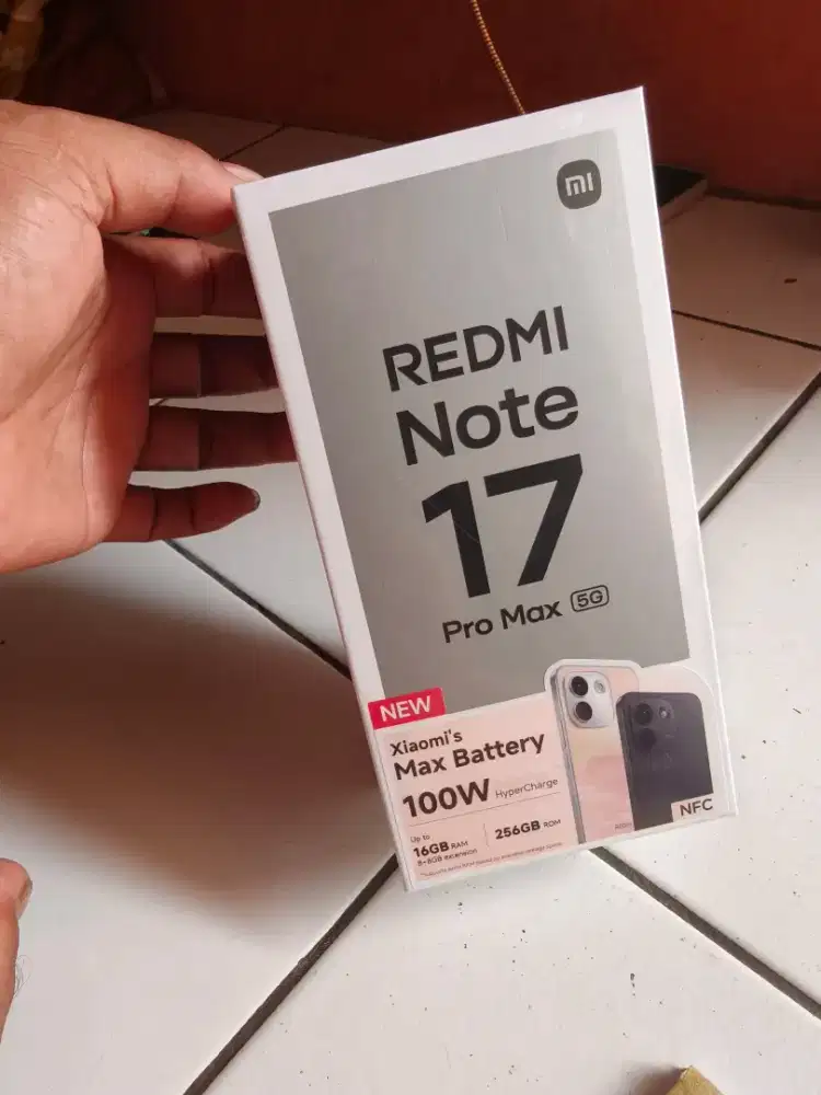 Redmi note 17 pro max ram 8/256