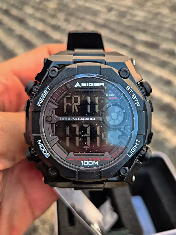 Jam Tangan EIGER LCD 1.0 • 100% NEW ORIGINAL •