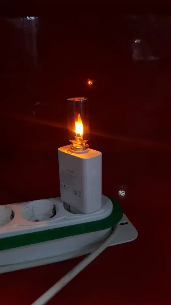 Lampu Tidur Api USB Flame Lamp