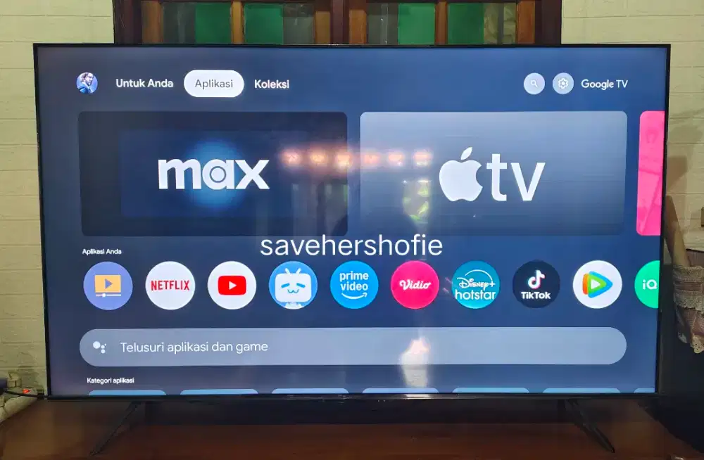 Google tv coocaa 75 inch 75Y72
