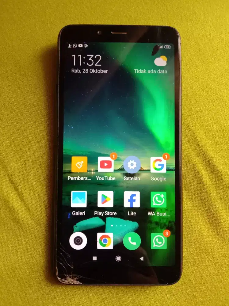JUAL Murah saja:hp Redmi6a 4G,ram: 2gb-Masih DiPakay Harian;220rb Nego