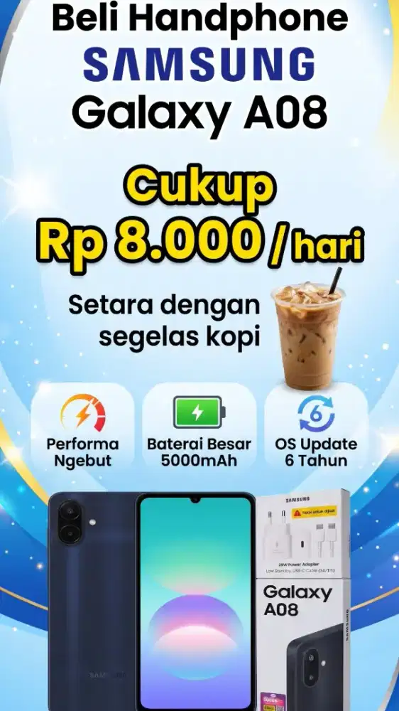 beli samsung a08 8rb