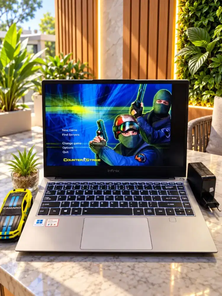 Laptop GEN 10 INFINIX Silver Metalic INBOOK X1 PRO-V2.3 [RAM 8GB/SSD