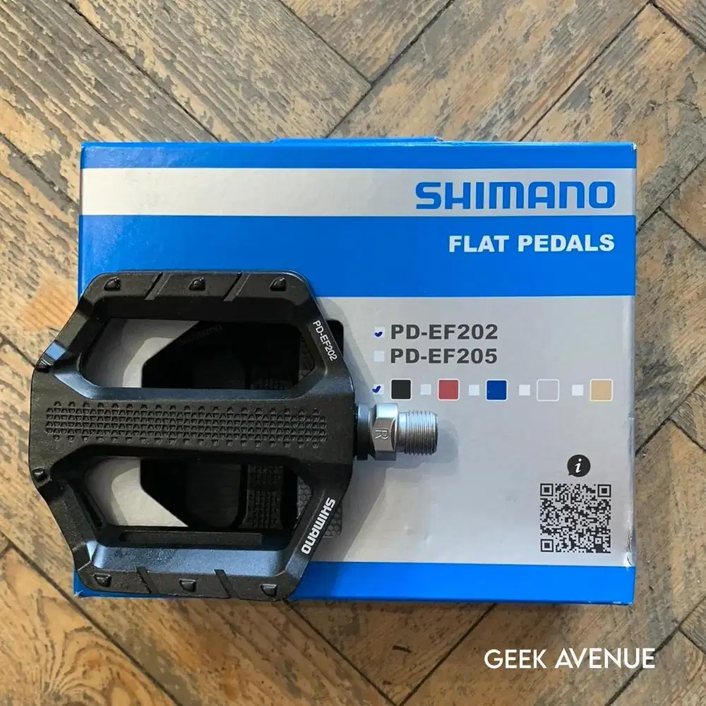 Pedal shimano Pd ef202 bearing hitam