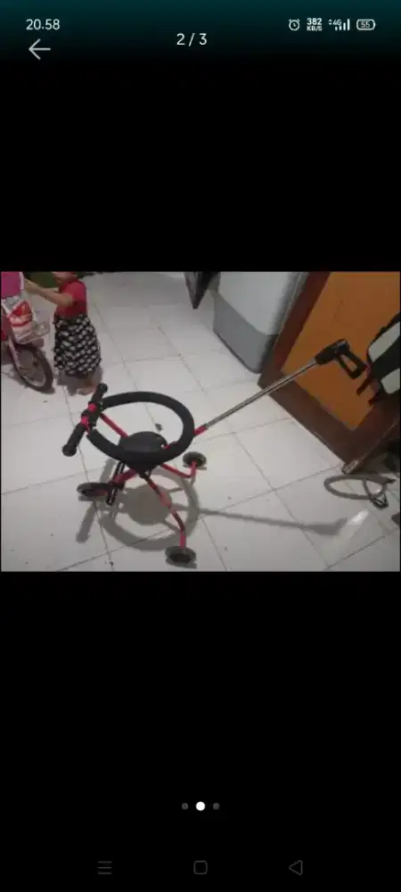 Stroler anak roda 3