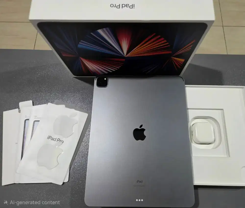 iPad Pro M1 12.9 Fullset All Original