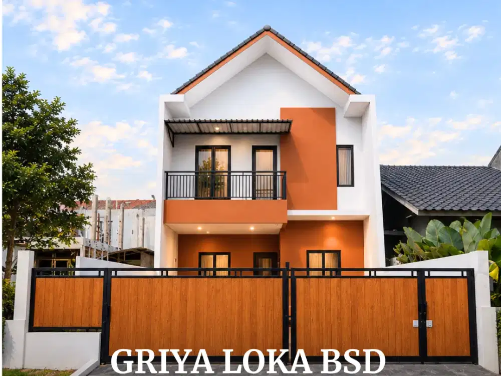 RUMAH 2 LANTAI BARU DI GRIYA LOKA BSD