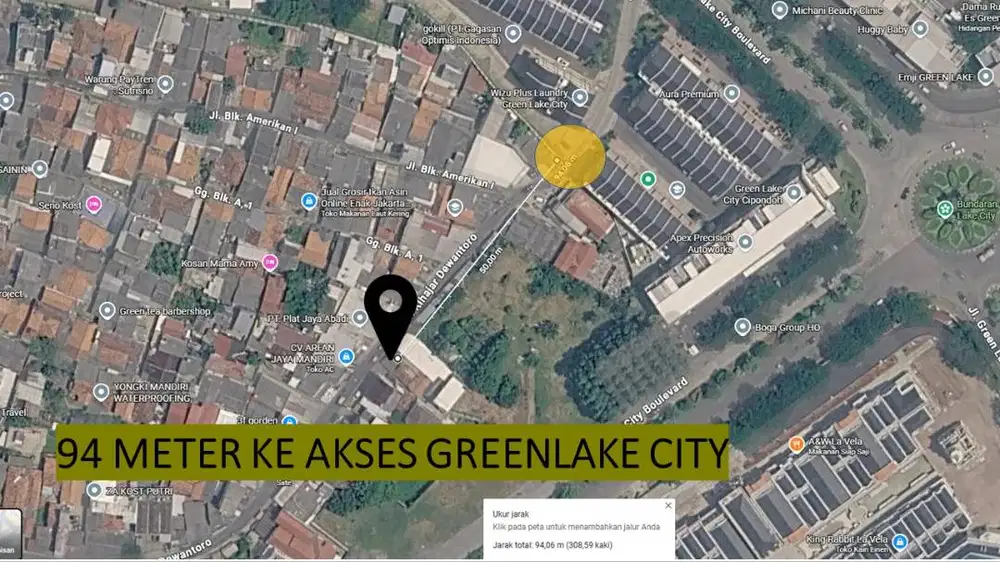 DIJUAL TANAH STRATEGIS GONDRONG, CIPONDOH – KOTA TANGERANG