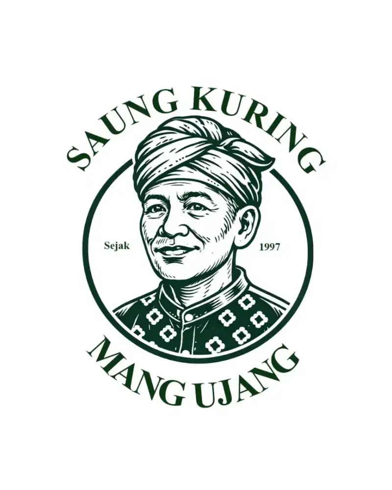 Helper koki saung Kuring mang ujang