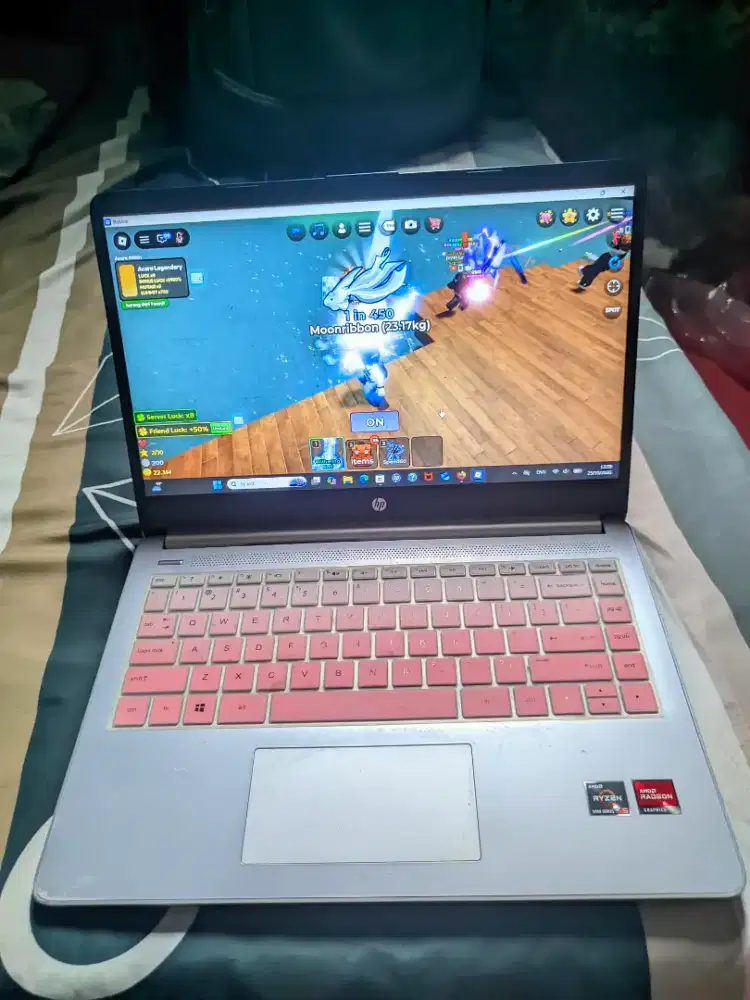 Laptop HP 14s-fq1135au Ryzen 5 Ram 16gb