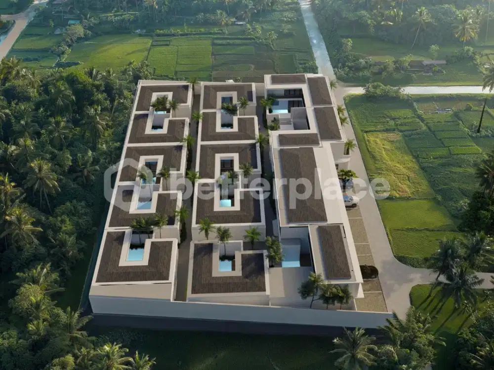 Freehold 2-Bedroom Villa with Modern Design and Full Facilities in Jimbaran