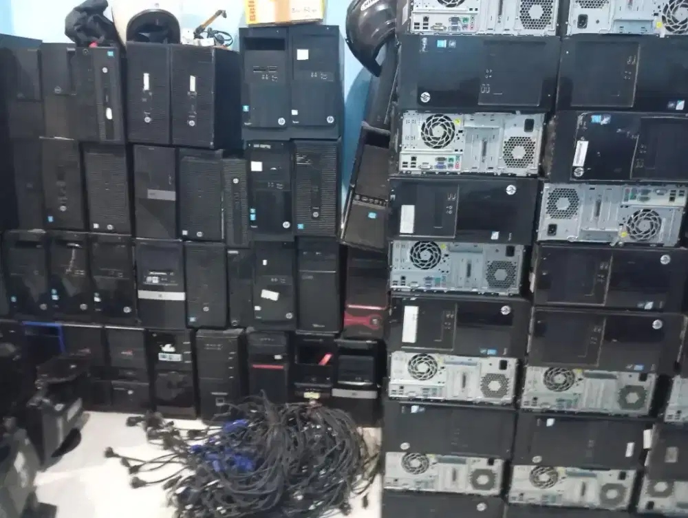 Cpu builup mulus segel ori hp Dell HDMI WiFi ready byk cori3 cori5