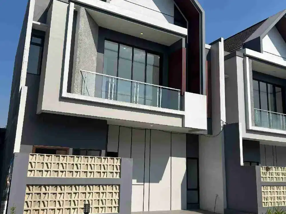 Rumah Baru Cantik 2LT Cluster Elite Colomadu Scandinavian