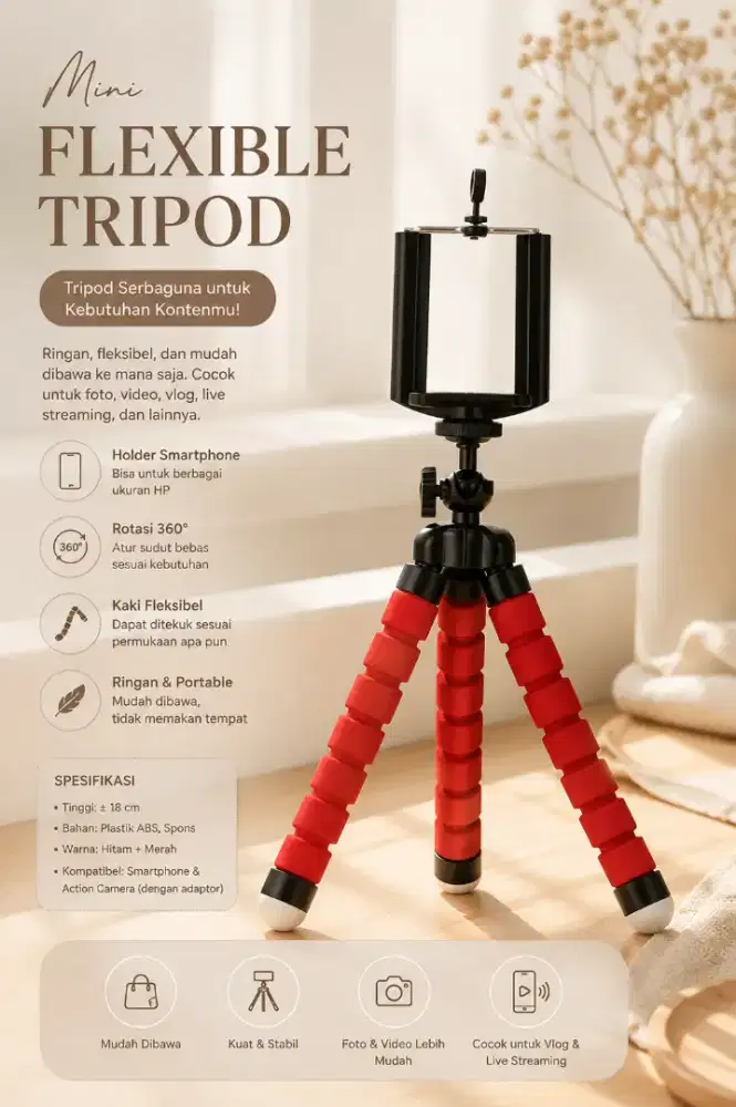 Tripod bluetooth