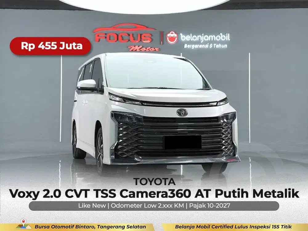 [ GARANSI 5THN KM 2RB ] Toyota Voxy 2.0 CVT TSS AT 2024/2025/2026