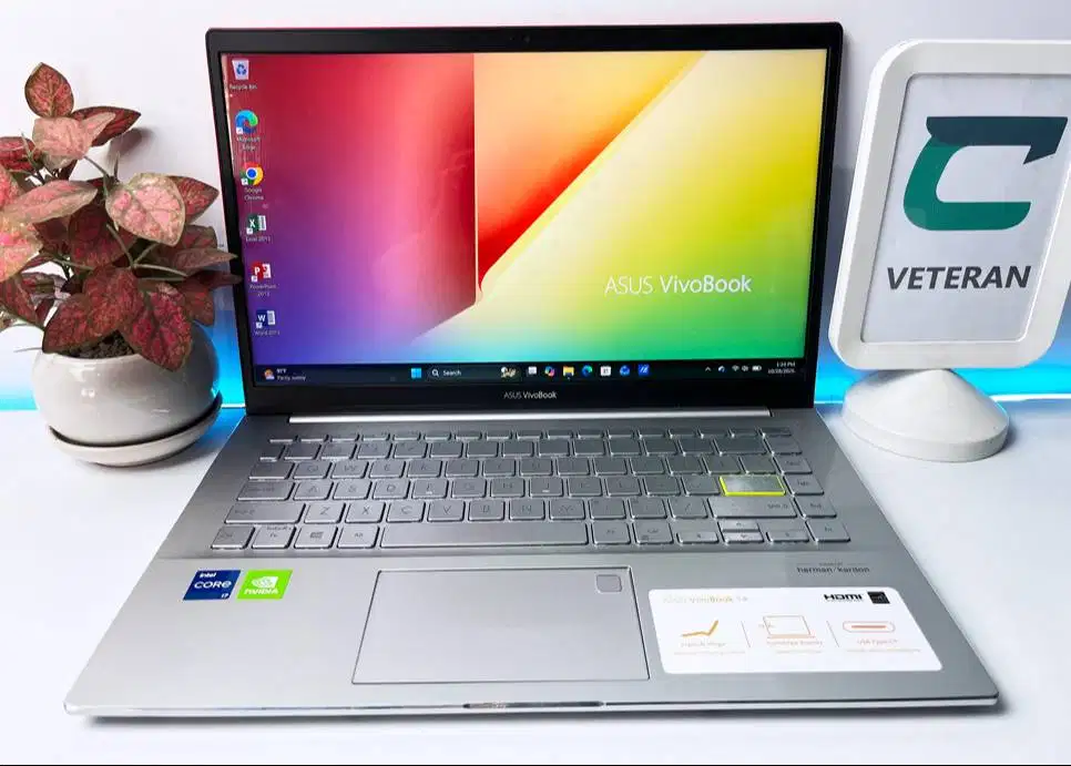 Laptop Asus VivoBook S433E i7 1165G7 dual VGA Nvidia mulus