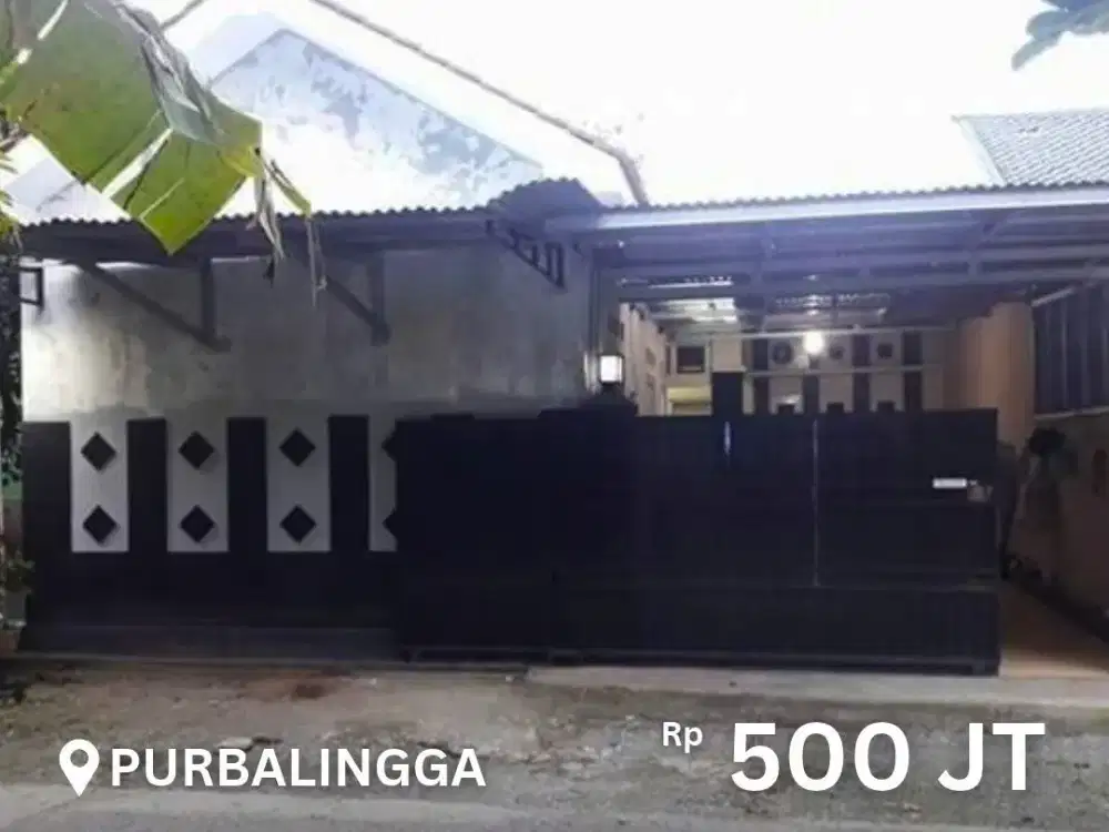 Dijual Rumah Siap Huni Akses Mudah dari Jalan Raya Area Pedesaan di Purbalingga