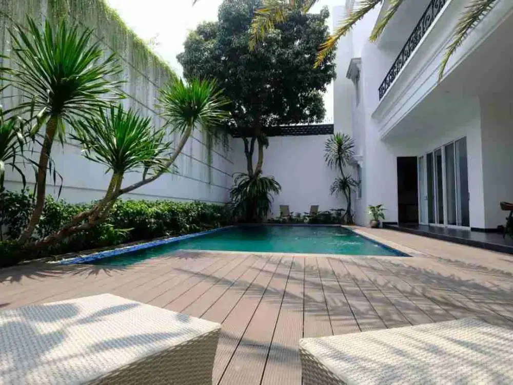 DIJUAL RUMAH MEWAH PONDOK INDAH – PRIVATE POOL, LT 624 m², LB 800 m² | Rp45 MILIAR NEGO