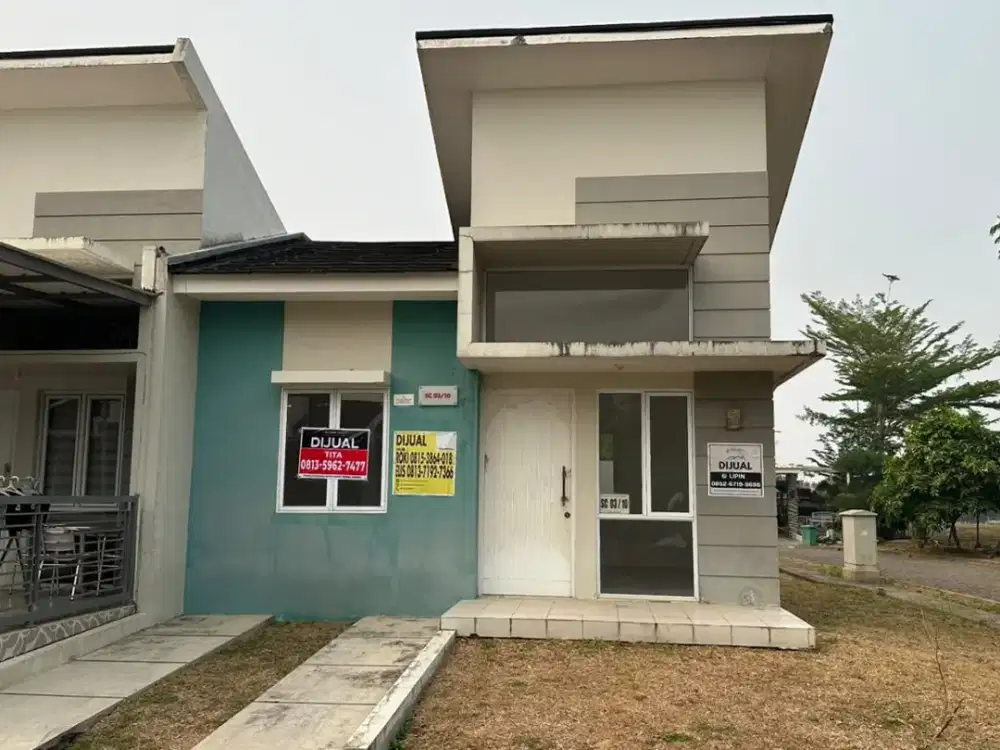 Dijual rumah minimalis baru  posisi hook Green Valey Citragrand City