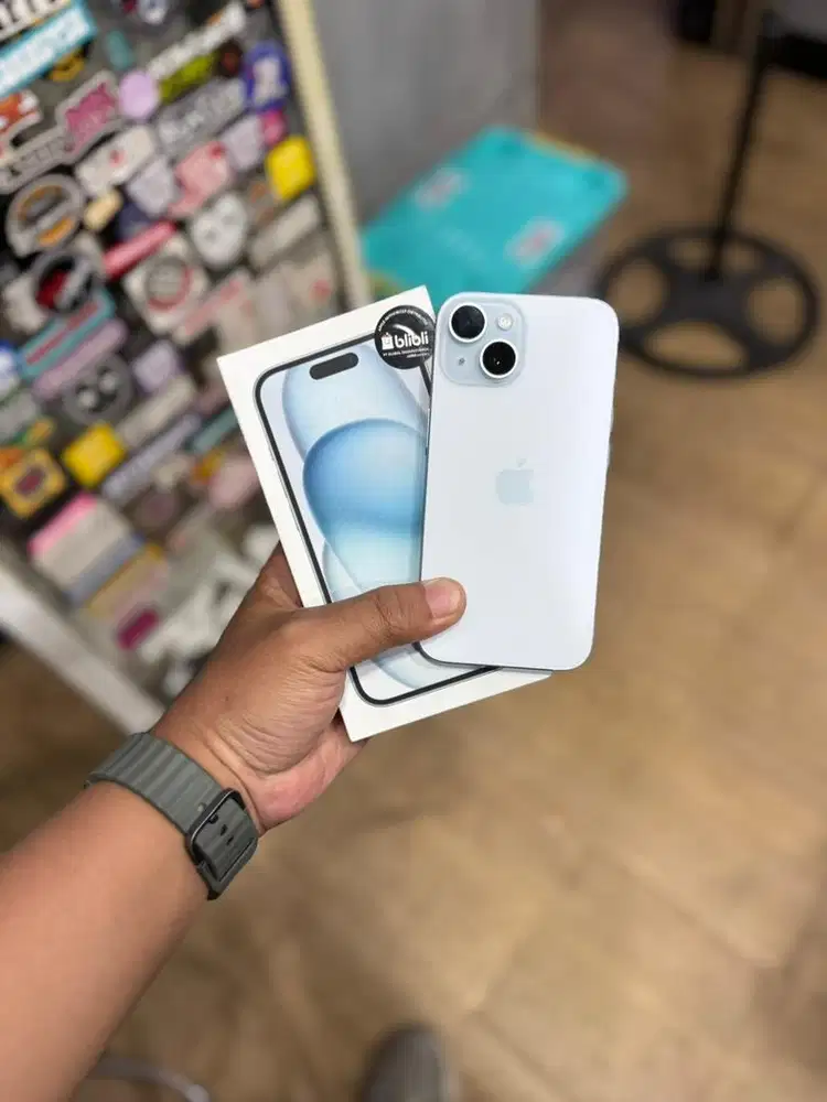Iphone 15 128 ibox bh 100 on