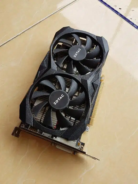 VGA Nvidia GTX 1060 3gb 192bit GDDR5 DX12 Zotac AMP Core Dual Fan