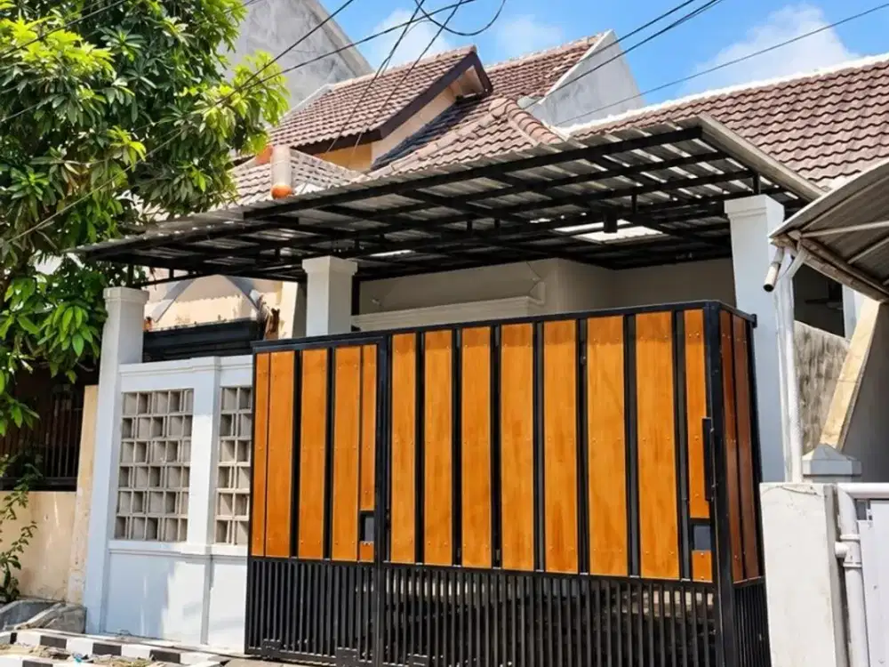 Rumah di Wiguna Selatan Siap Huni Row Jalan 2 Mobil Longgar Hadap Barat