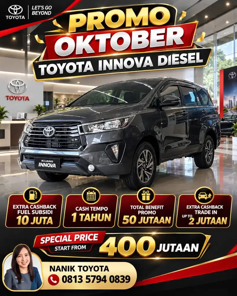 Toyota Innova Reborn 2.4 G Solar-AT 2026