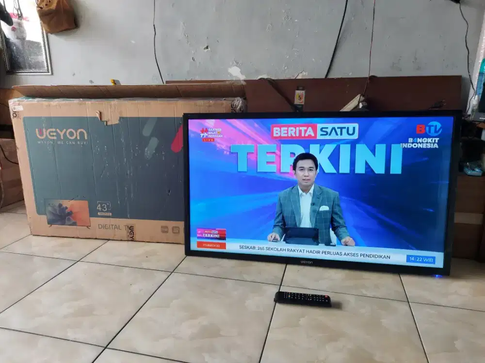 Jual tv led 43in digital weyon