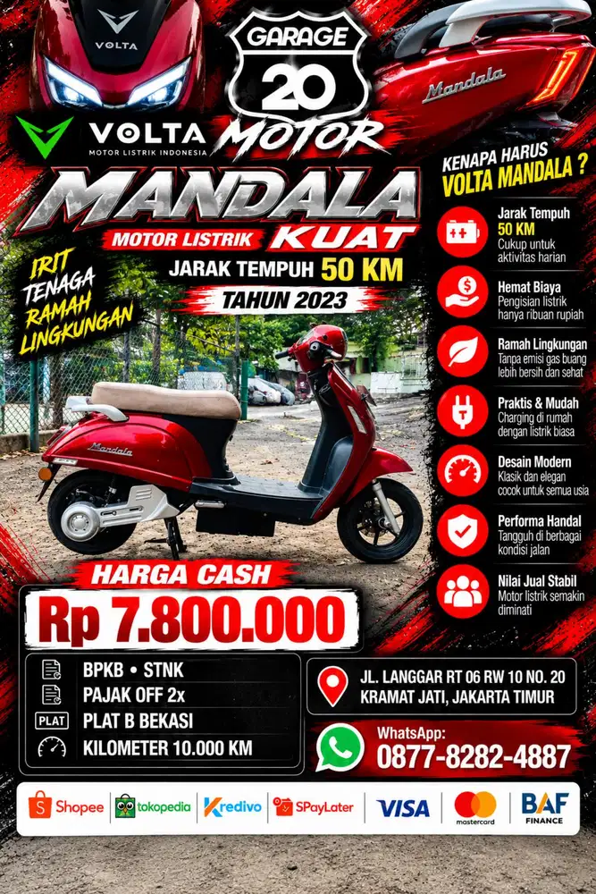 Volta Mandala Kuat 50 km Tahun 2023