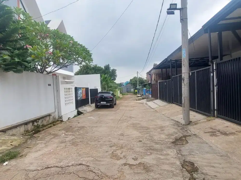 Dekat Calon Tol Japek 2 Selatan, Tanah Kavling SHM Jatiasih, Bekasi