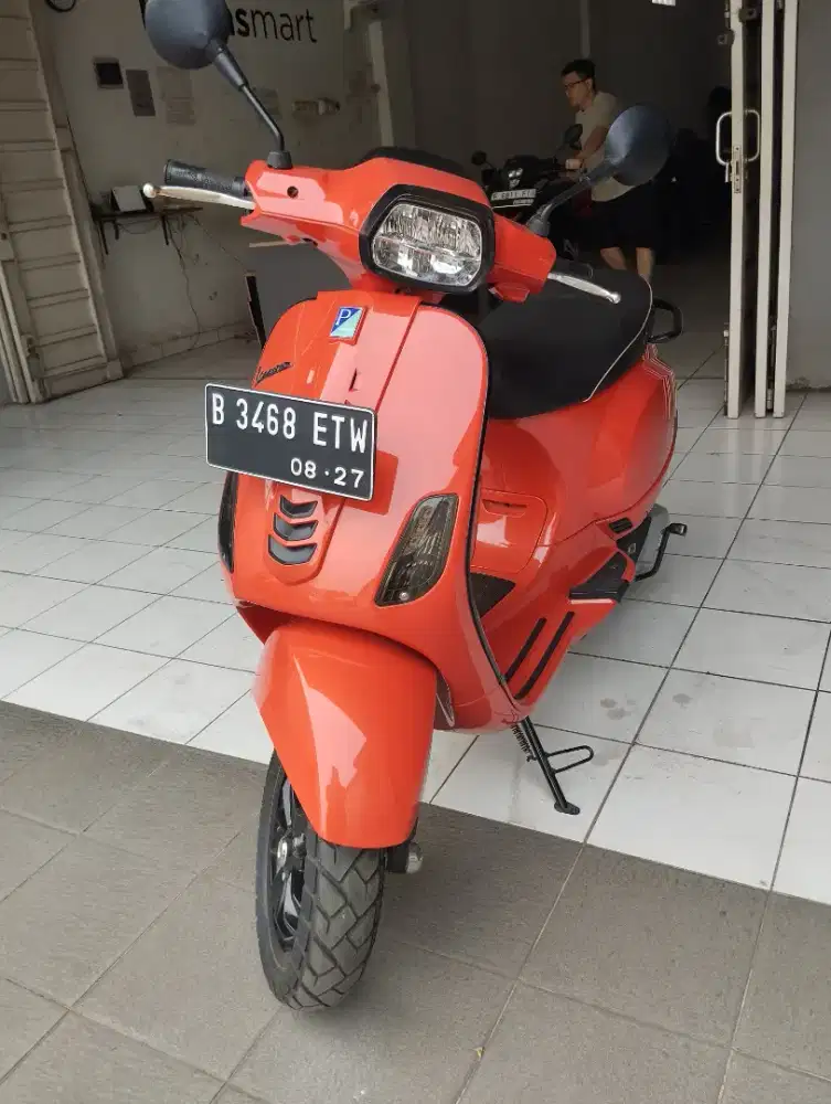 GRESS VESPA S 125 IGET 2022 KM LOW KUNCI 2 Cash Kredit TT Cc