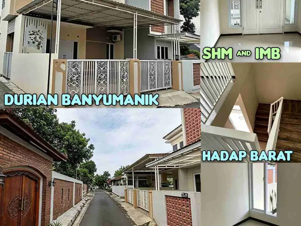 DIJUAL RUMAH JALAN DURIAN BANYUMANIK SEMARANG. SRONDOL WETAN BANYUMANIK