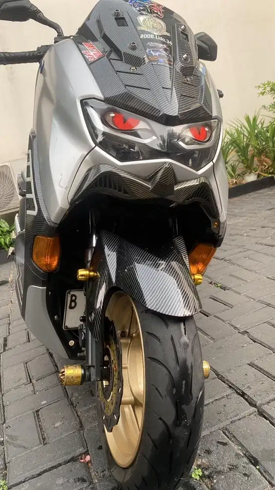 All New Nmax Silver Connected/keyless