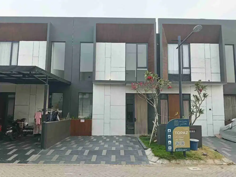 Rumah baru Mutiara city dekat kahuripan