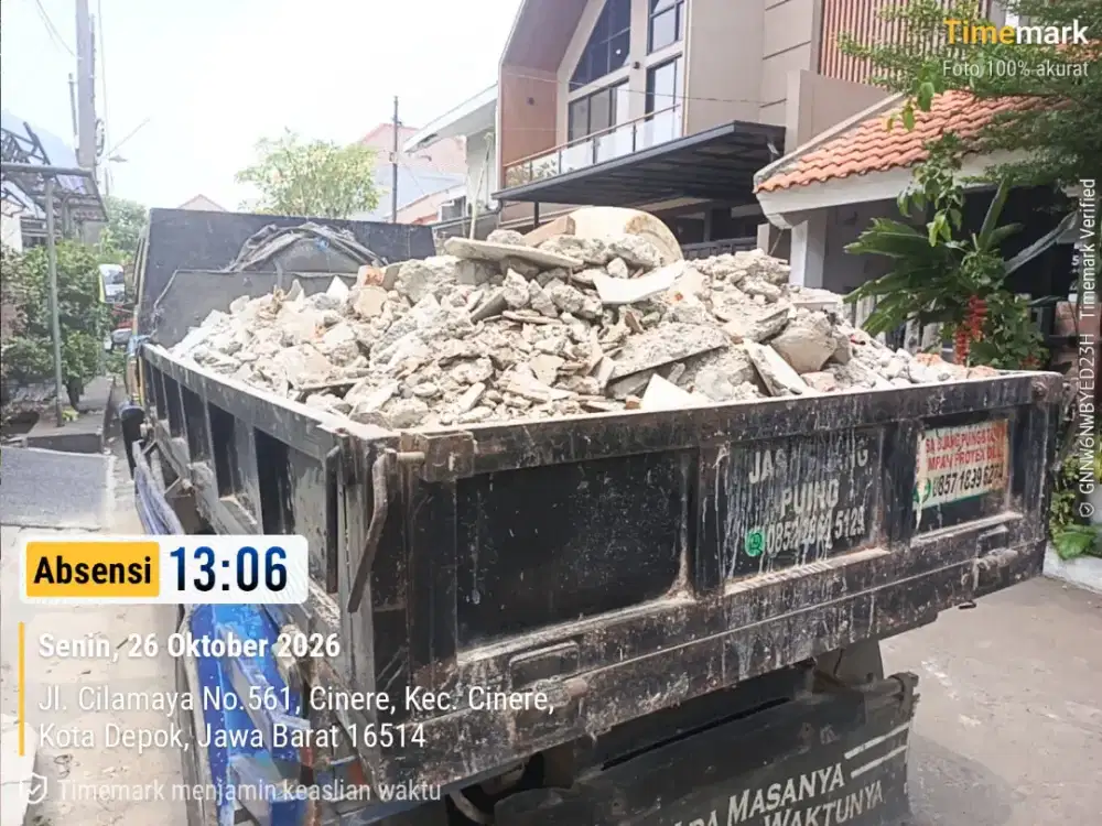 Jasa pengurugan puing tanah
