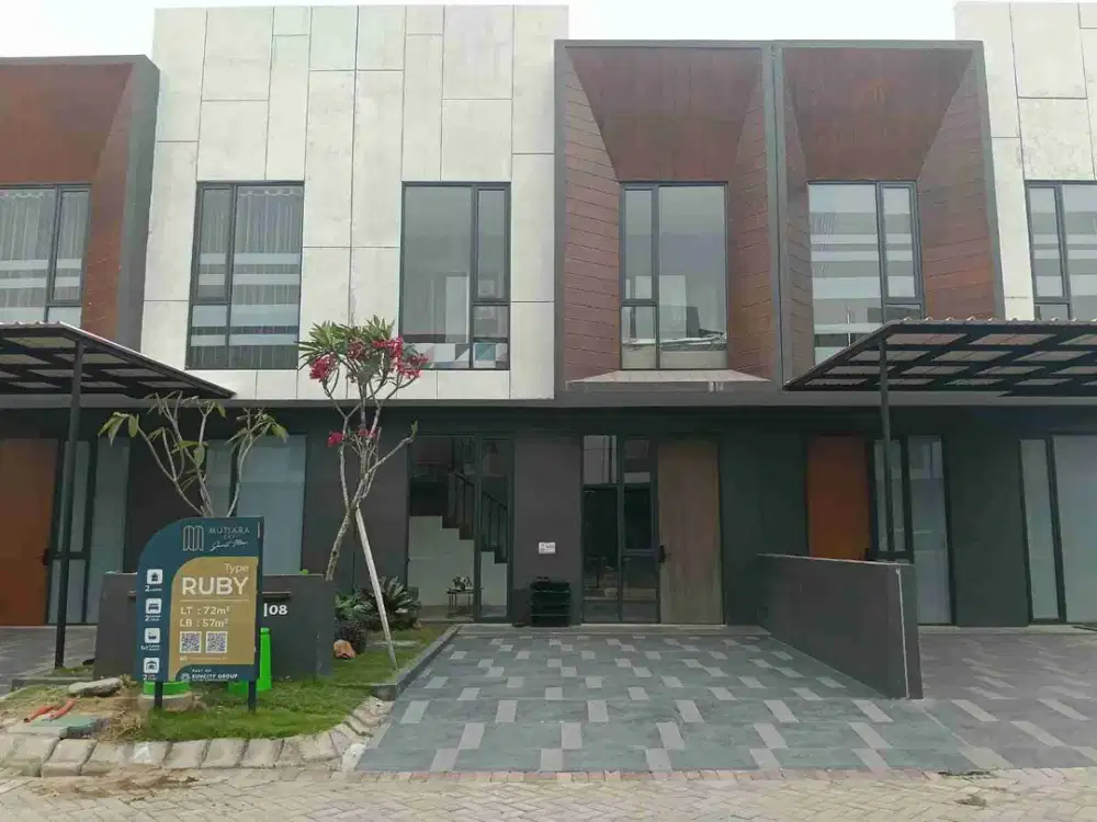 Rumah baru mutiara city ready