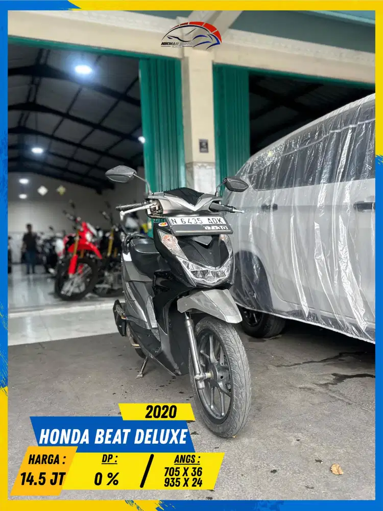 HONDA BEAT DELUXE 2020 MURAH BERKUALITAS HIKMAH MOTOR KEPUH MALANG