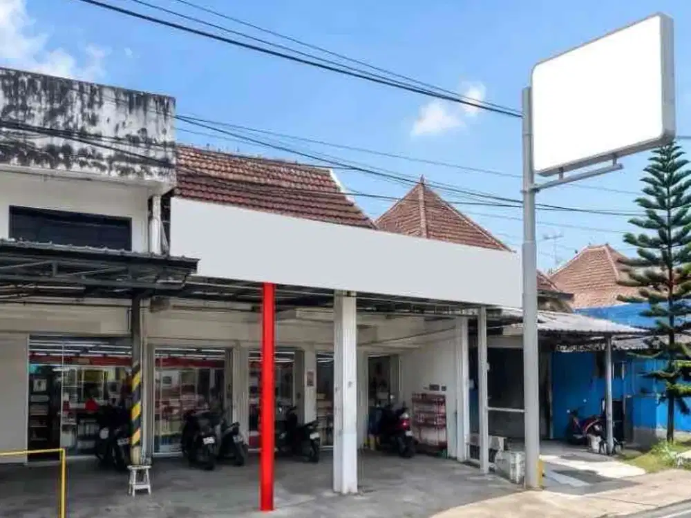 POTENSIAL!! Dijual properti Minimarket Modern aktif dan rumah huni di Ampeldento, Pakis, Malang