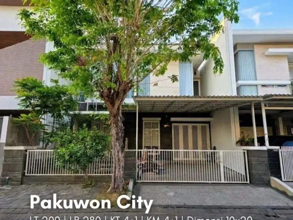 Rumah Pakuwon City  MINIMALIS, SIAP HUNI