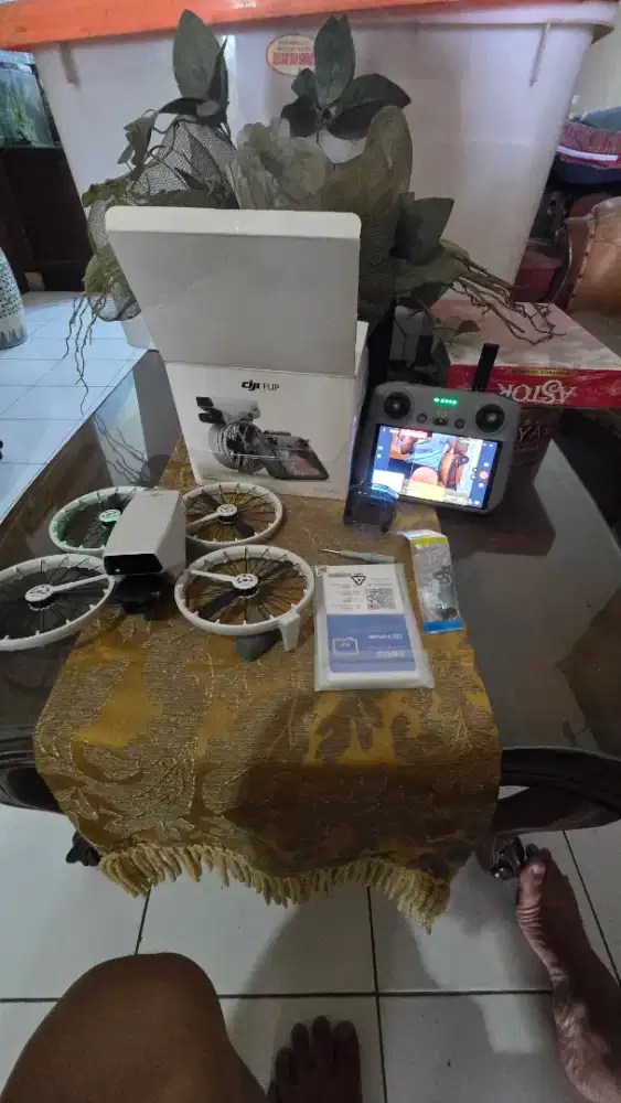 Drone Flip 100% Kwalitas seperti Baru