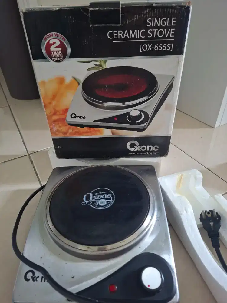 Single ceramic stove  OX-6555 ( kompor listrik oxone )