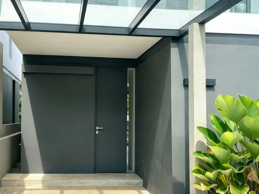 Di jual Cepat Rumah Modern Minimalis di Perumahan  YVE Habitat Limo 2,  Depok